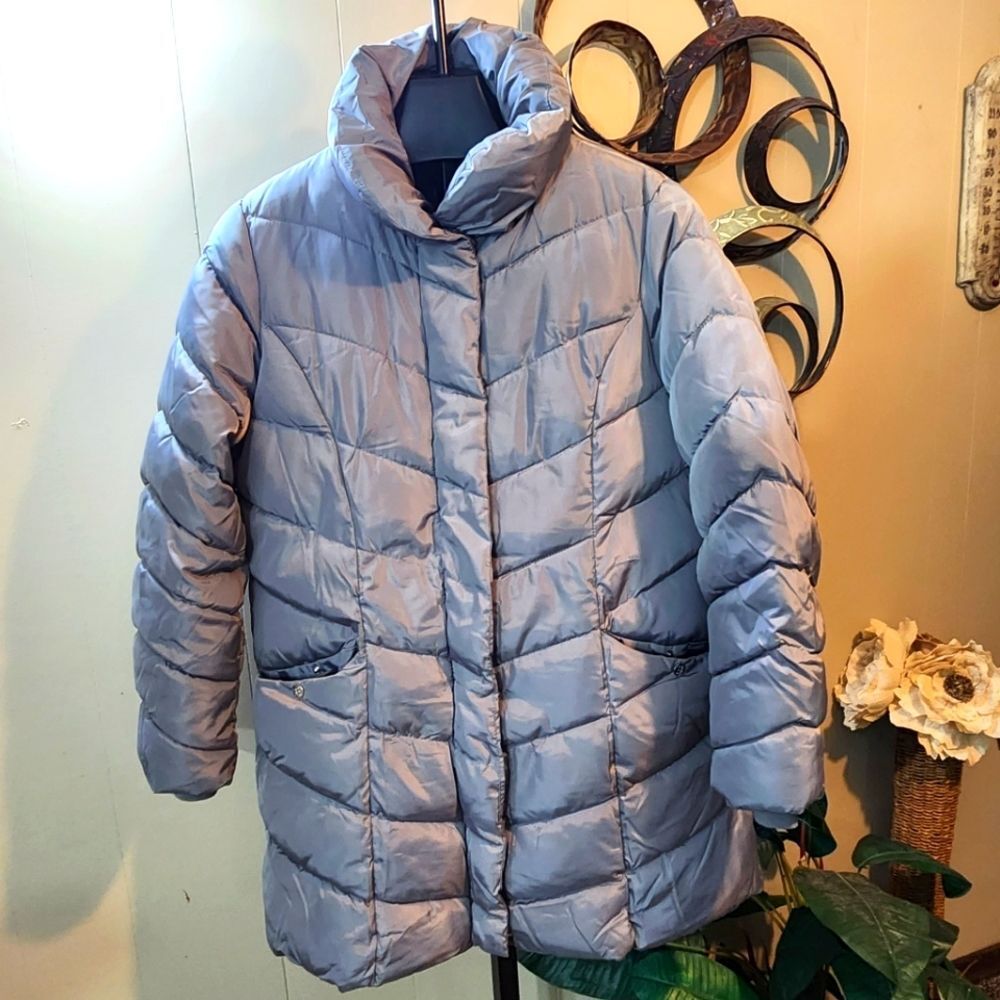 STEVE MADDEN Gray Puffer Coat